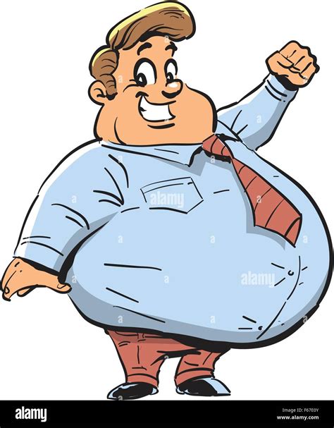 fat white cartoon|Fat White Man Animation Stock Photos .